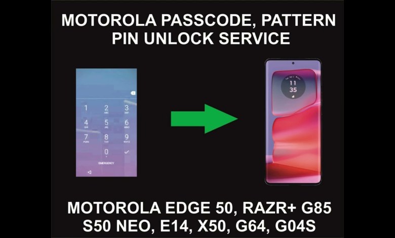 Motorola Passcode, Pattern, PIN Unlock Service, All Motorola Passcode, Pattern, PIN Unlock Service, All