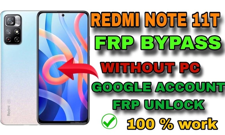 Redmi Note 11T 5G Frp Bypass | Redmi Note 11t Google Redmi Note 11T 5G Frp Bypass | Redmi Note 11t Google