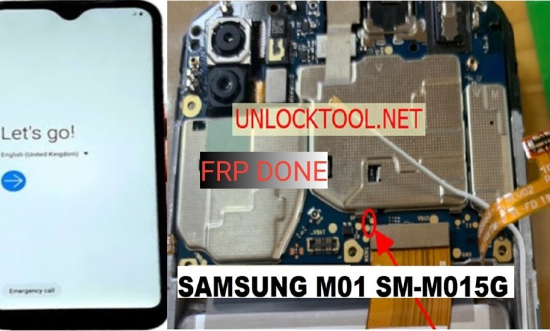 Samsung M01 M015G FRP Reset Direct EDL Mode Test Point Samsung M01 M015G FRP Reset Direct EDL Mode Test Point
