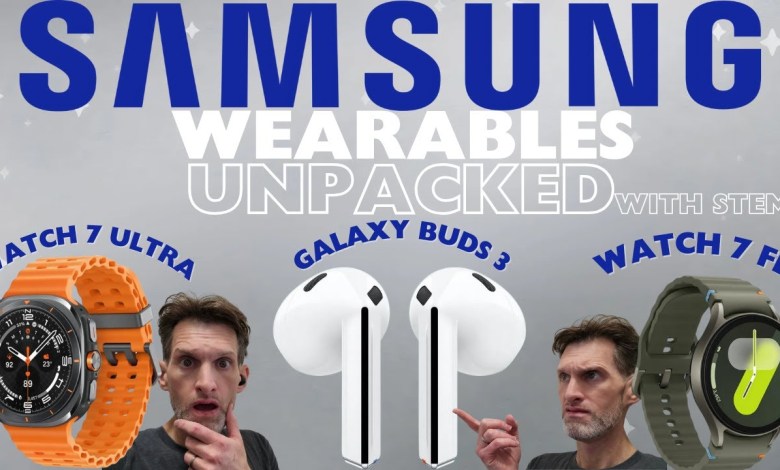 Samsung Galaxy Watch 7 Ultra | Buds 3 | Watch FE Samsung Galaxy Watch 7 Ultra | Buds 3 | Watch FE
