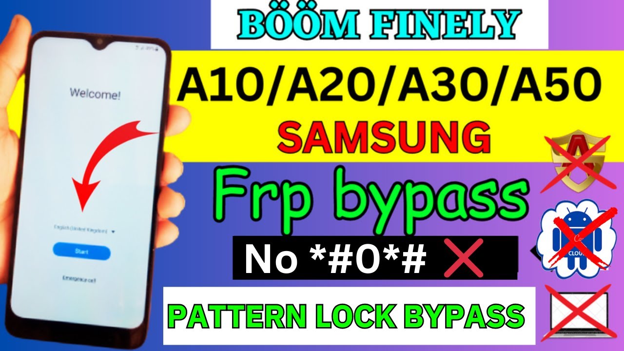 Finally Without PCSamsung A10/A20/A30/A50 Frp Finally Without PCSamsung A10/A20/A30/A50 Frp