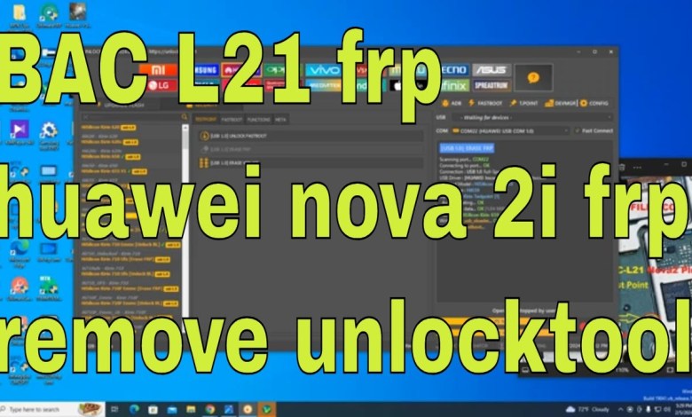BAC L21 frp huawei nova 2i frp remove by unlocktool BAC L21 frp huawei nova 2i frp remove by unlocktool