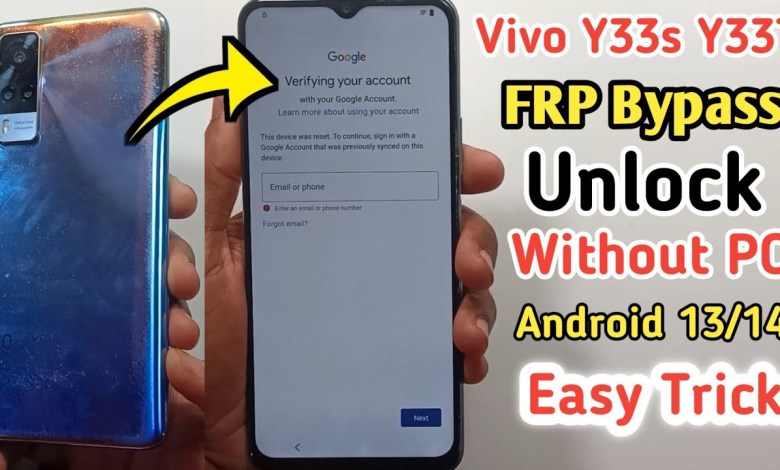 Vivo Y33 Frp Bypass Android 13/14 || Vivo Frp bypass Vivo Y33 Frp Bypass Android 13/14 || Vivo Frp bypass
