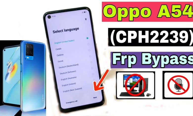 Unlock Gmail account oppo A54(cph2239) lock Frp. Unlock Gmail account oppo A54(cph2239) lock Frp.