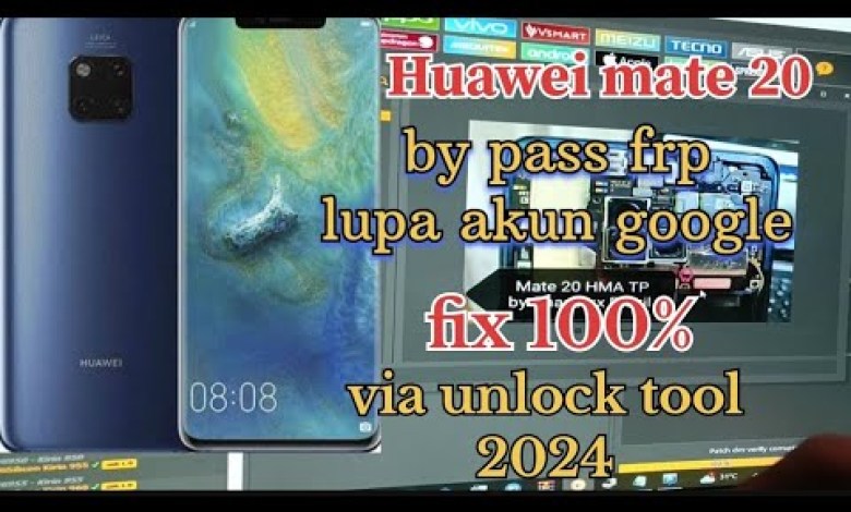 By pass frp Huawei mate 20 lupa akun google via unlock By pass frp Huawei mate 20 lupa akun google via unlock