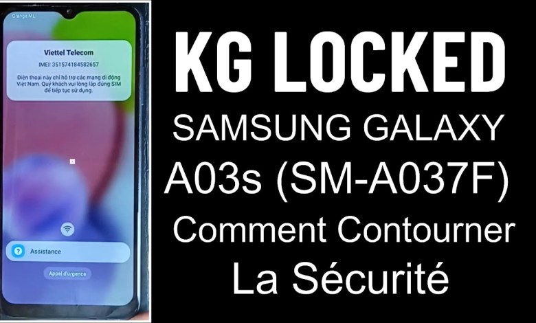 Samsung Galaxy A03s (Sm-A037F) KG Locked Comment Samsung Galaxy A03s (Sm-A037F) KG Locked Comment