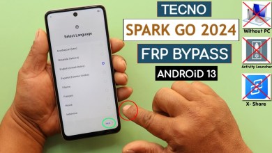 Tecno Spark Go 2024 (BG6) Android 13 Frp Bypass/Unlock Tecno Spark Go 2024 (BG6) Android 13 Frp Bypass/Unlock