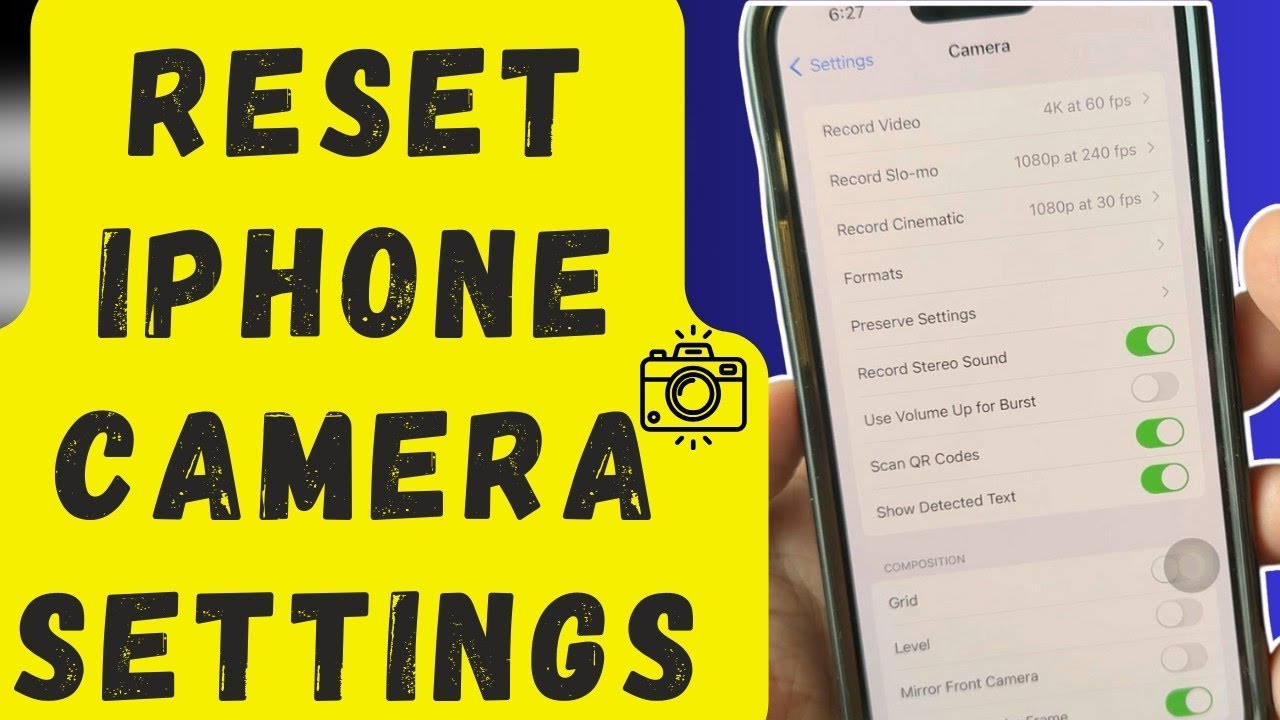 How to Reset Camera Settings on iPhone (2024) How to Reset Camera Settings on iPhone (2024)