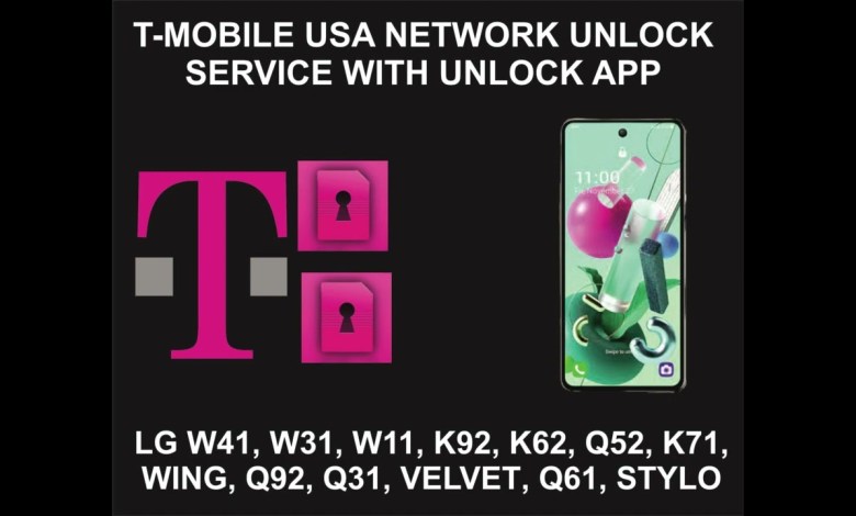 T Mobile USA LG Unlock Service, All Models T Mobile USA LG Unlock Service, All Models