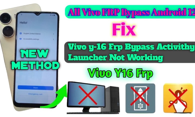 All Vivo Frp Bypass Android 12 | Vivo y16 Frp Bypass All Vivo Frp Bypass Android 12 | Vivo y16 Frp Bypass