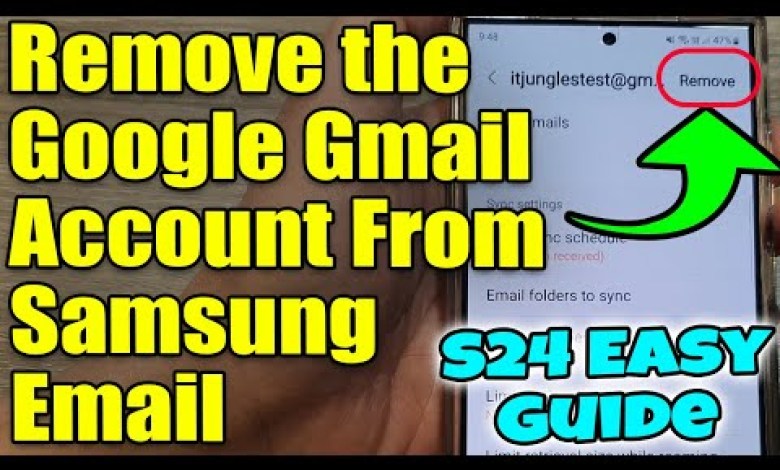 Galaxy S24/S24+/Ultra: How to Remove the Google Galaxy S24/S24+/Ultra: How to Remove the Google