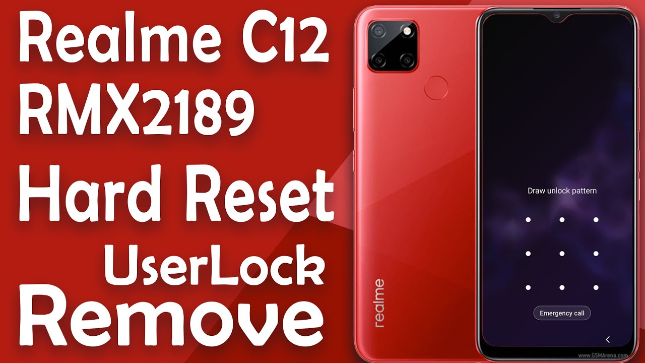 Realme C12 RMX2189 Hard Reset | Factory Reset | User Realme C12 RMX2189 Hard Reset | Factory Reset | User