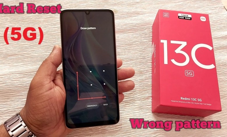 Redmi 13C 5G Hard Reset & Pattern Unlock Solution ! Redmi 13C 5G Hard Reset & Pattern Unlock Solution !
