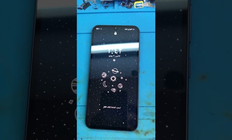 Samsung a34 lcd replacement #shorts Samsung a34 lcd replacement #shorts