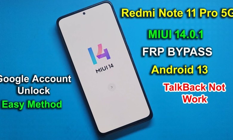 REDMI NOTE 11 5G FRP BYPASS MIUI 14.O.1 | REDMI NOTE 11 REDMI NOTE 11 5G FRP BYPASS MIUI 14.O.1 | REDMI NOTE 11