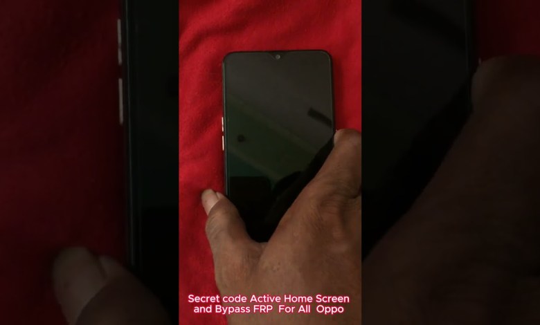 Secret code Active Home Screen and Bypass FRP For All Secret code Active Home Screen and Bypass FRP For All