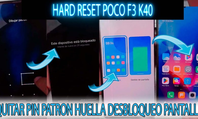HARD RESET POCO F3 K40 REMOVE PIN PATTERN FINGERPRINT LOCK HARD RESET POCO F3 K40 REMOVE PIN PATTERN FINGERPRINT LOCK