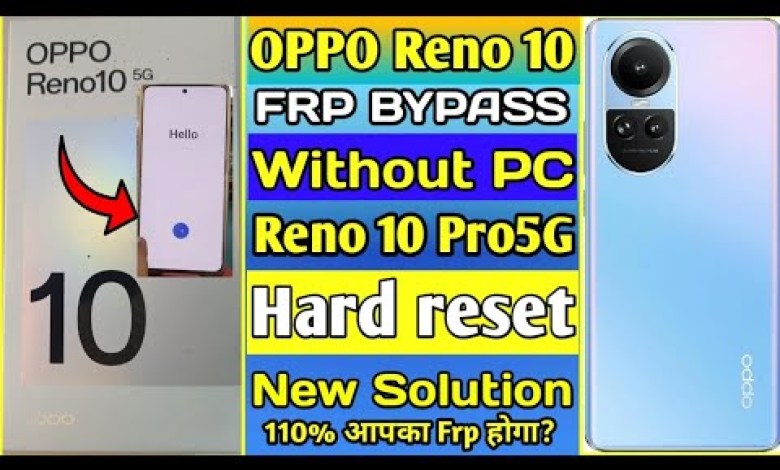 Oppo Reno 10 Frp bypass without PC !! Oppo Reno 10 Oppo Reno 10 Frp bypass without PC !! Oppo Reno 10
