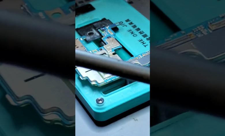 Samsung Galaxy Note 20 Ultra Cpu Removed Without Damage Samsung Galaxy Note 20 Ultra Cpu Removed Without Damage
