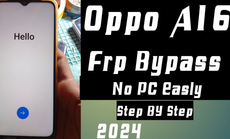 Oppo A16 Frp bypass Easly without PC Step by Step 2024 Oppo A16 Frp bypass Easly without PC Step by Step 2024