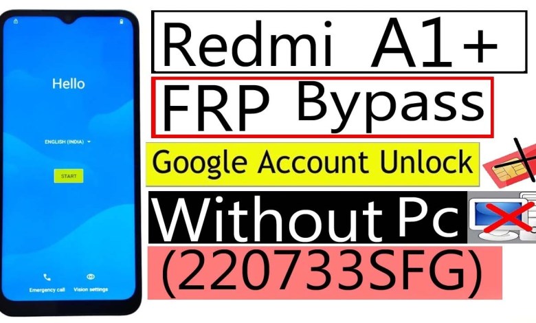 Redmi A1+ FRP Bypass 2024 (220733SFG) Xiaomi Android 12 Redmi A1+ FRP Bypass 2024 (220733SFG) Xiaomi Android 12
