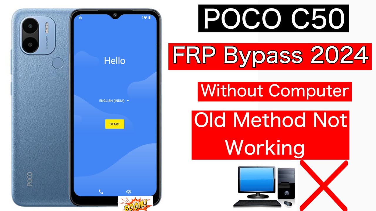 How to Bypass FRP on Xiaomi Poco C50 Without a PC: A Curious Approach How to Bypass FRP on Xiaomi Poco C50 Without a PC: A Curious Approach