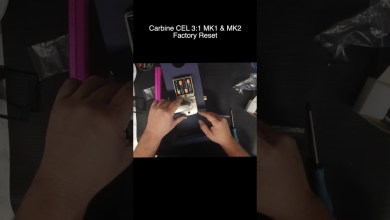 How to Perform a Factory Reset on the Carbine CEL 3 in How to Perform a Factory Reset on the Carbine CEL 3 in