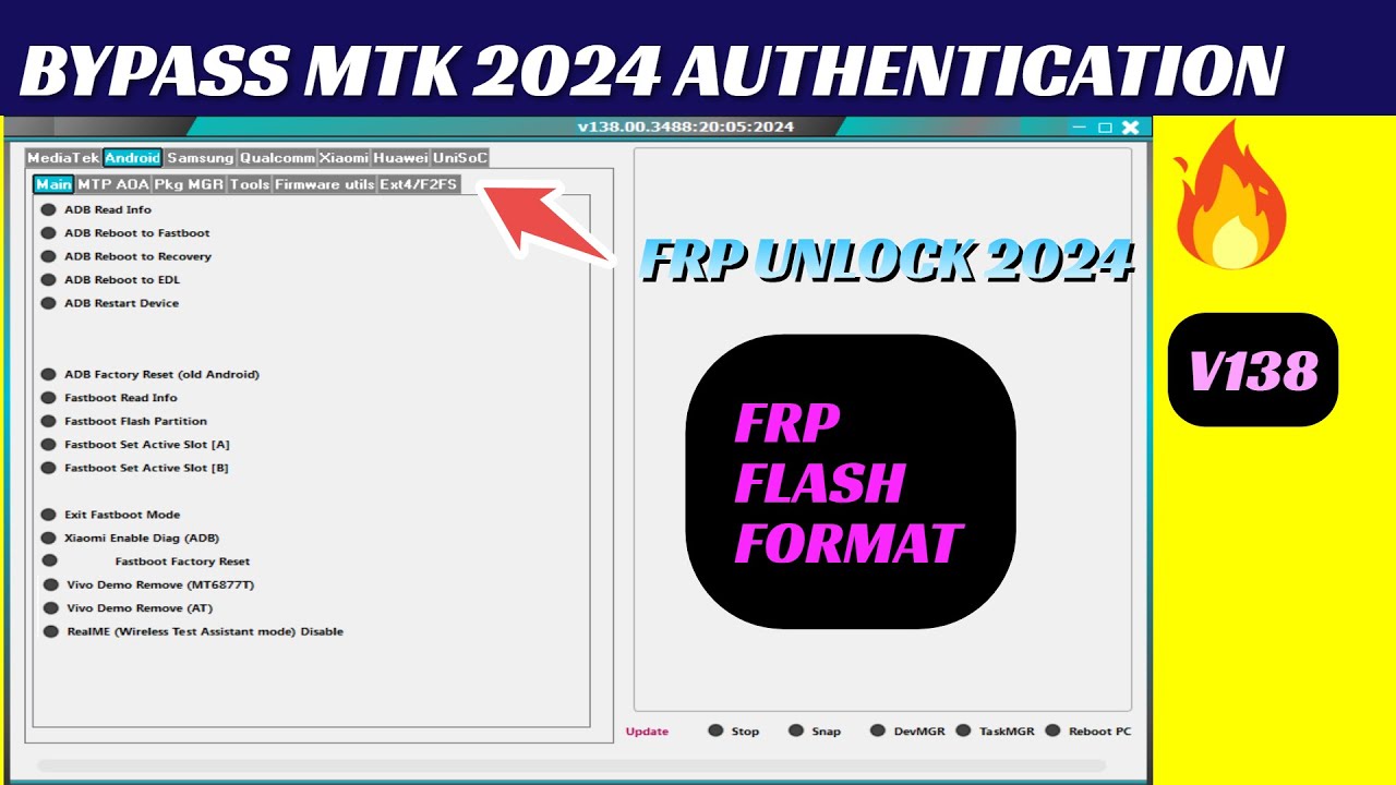 MTK Auth Bypass Tool v138.00.3488 | SAMSUNG FRP BYPASS MTK Auth Bypass Tool v138.00.3488 | SAMSUNG FRP BYPASS
