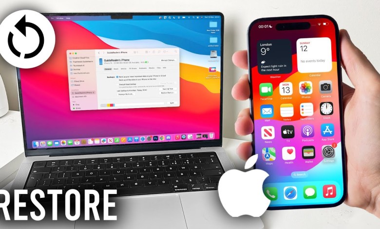 How To Restore iPhone From Backup On Mac – Full Guide How To Restore iPhone From Backup On Mac – Full Guide