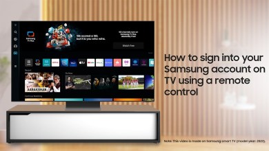 How to sign into your Samsung account on TV using How to sign into your Samsung account on TV using