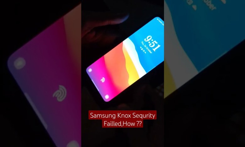 Samsung S21 Fe 5G Sequrity Fail #samsung #shorts #knox Samsung S21 Fe 5G Sequrity Fail #samsung #shorts #knox
