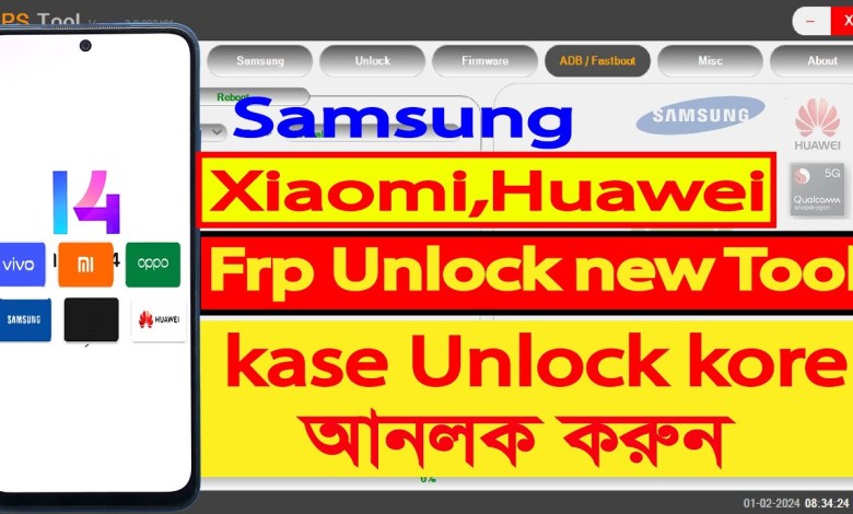 FRP Bypass Tool for Xiaomi, Huawei, and Samsung FRP Bypass Tool for Xiaomi, Huawei, and Samsung