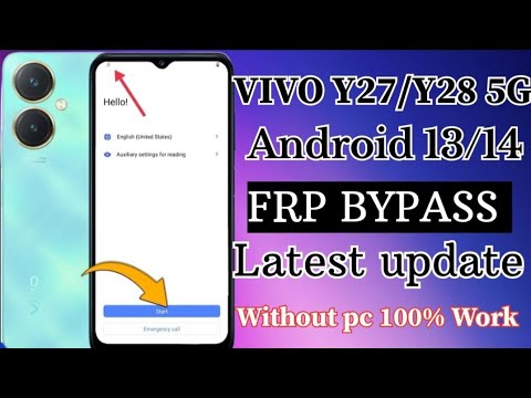 Unlock the Mystery: VIVO Y27/Y28 5G/Y28s || FRP Bypass || Android 13/14 Unlock the Mystery: VIVO Y27/Y28 5G/Y28s || FRP Bypass || Android 13/14