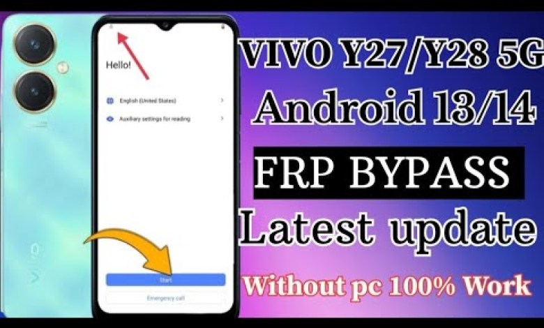 Unlock the Mystery: VIVO Y27/Y28 5G/Y28s || FRP Bypass || Android 13/14 Unlock the Mystery: VIVO Y27/Y28 5G/Y28s || FRP Bypass || Android 13/14