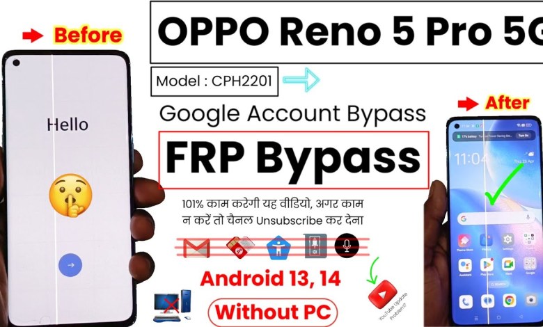 OPPO Reno 5 Pro 5G (CPH2201) FRP Bypass Without PC OPPO Reno 5 Pro 5G (CPH2201) FRP Bypass Without PC