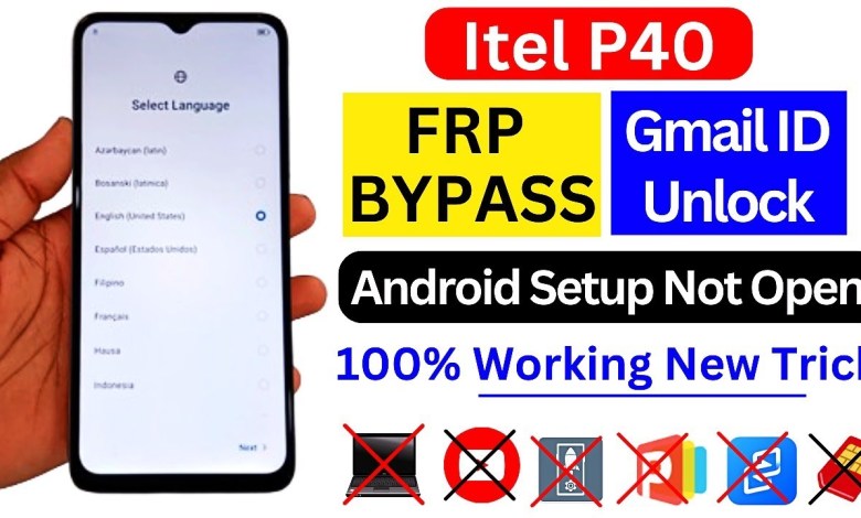 Unlock the Mystery of Itel P40 FRP Bypass on Android 12 | Why Is Android Setup Not Working? Unlock the Mystery of Itel P40 FRP Bypass on Android 12 | Why Is Android Setup Not Working?