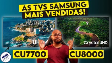 COMPARATIVO TV Samsung Crystal UHD CU7700 VS COMPARATIVO TV Samsung Crystal UHD CU7700 VS
