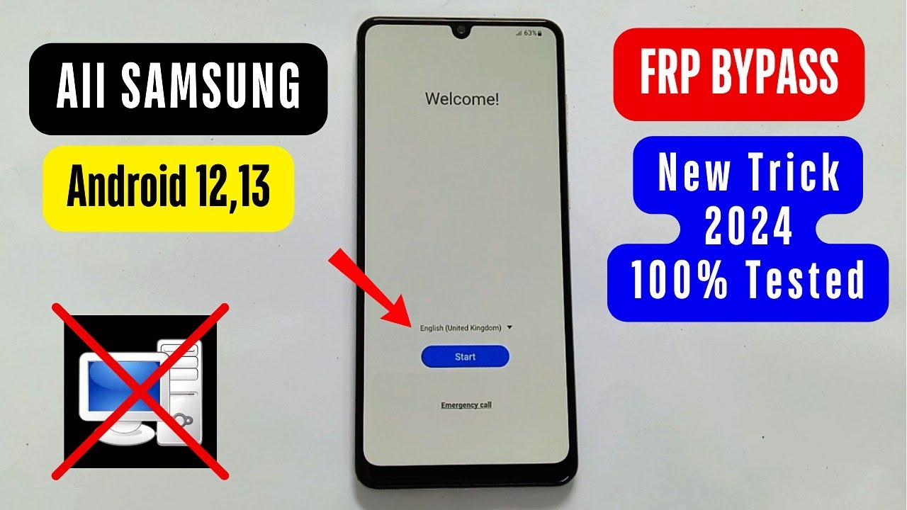 Finally All Samsung FRP Bypass 2024 For Android 12,13 Finally All Samsung FRP Bypass 2024 For Android 12,13