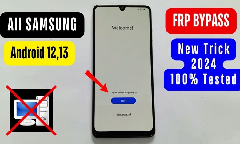 Finally All Samsung FRP Bypass 2024 For Android 12,13 Finally All Samsung FRP Bypass 2024 For Android 12,13