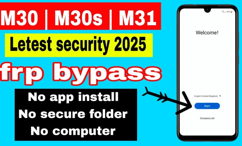 Unlocking Secrets: How to Bypass FRP on Samsung M30, M30s, and M31 – What You Need to Know! Unlocking Secrets: How to Bypass FRP on Samsung M30, M30s, and M31 – What You Need to Know!