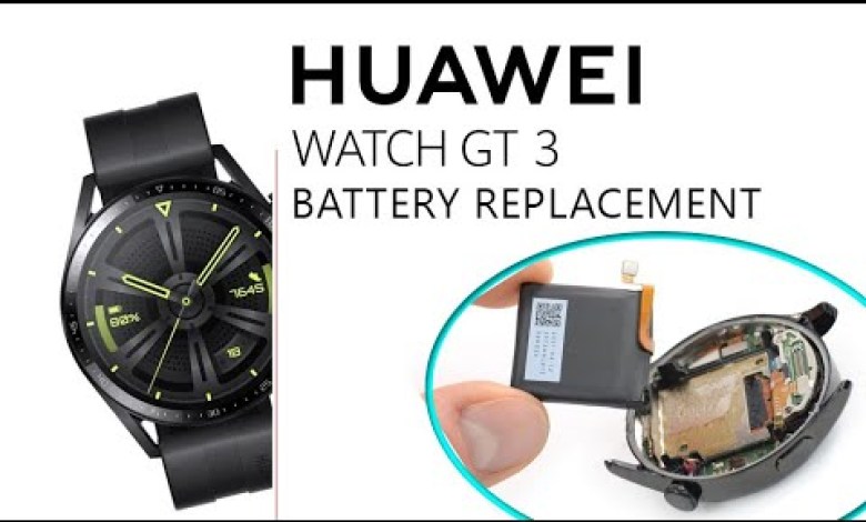 HUAWEI Watch GT3 Battery Replacement Disassembly HUAWEI Watch GT3 Battery Replacement Disassembly