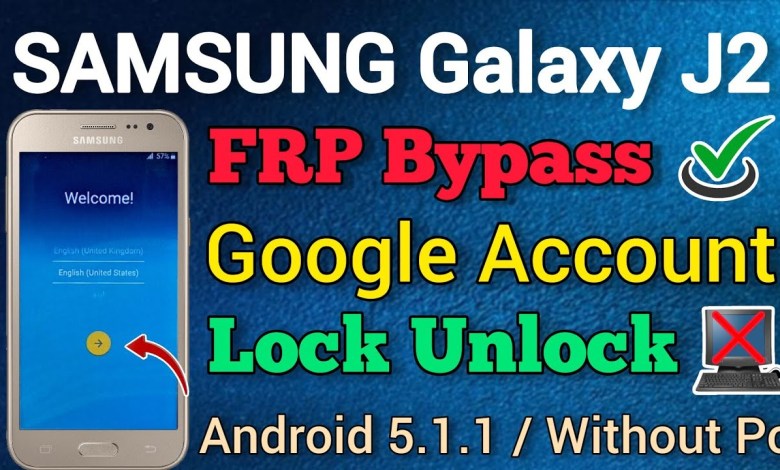 SAMSUNG Galaxy J2 || FRP Bypass || Google Account SAMSUNG Galaxy J2 || FRP Bypass || Google Account