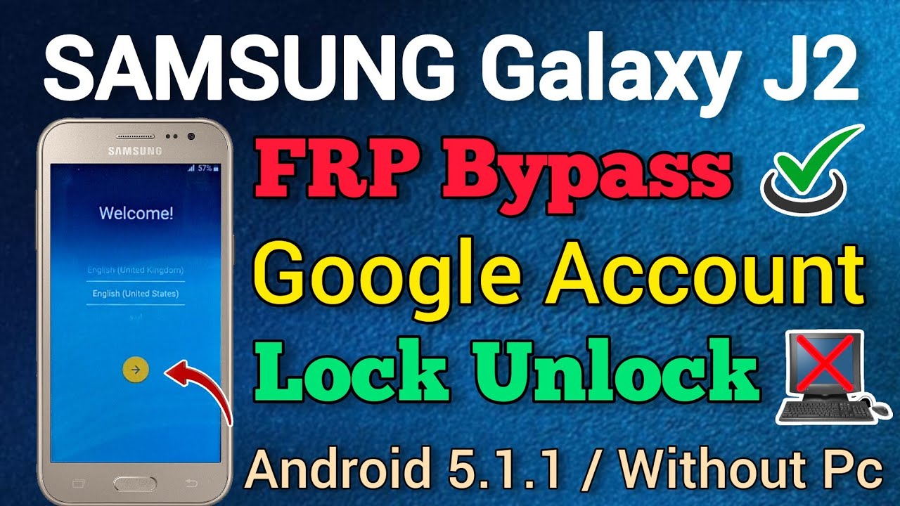 SAMSUNG Galaxy J2 || FRP Bypass || Google Account SAMSUNG Galaxy J2 || FRP Bypass || Google Account