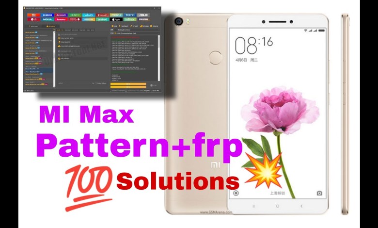 Mi Max Pattern and frp by unlock tool 2023 #mimax Mi Max Pattern and frp by unlock tool 2023 #mimax