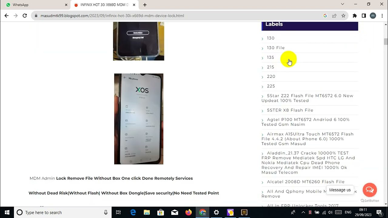 INFINIX HOT 30i X669D MDM DEVICE LOCK REMOVE INFINIX HOT 30i X669D MDM DEVICE LOCK REMOVE