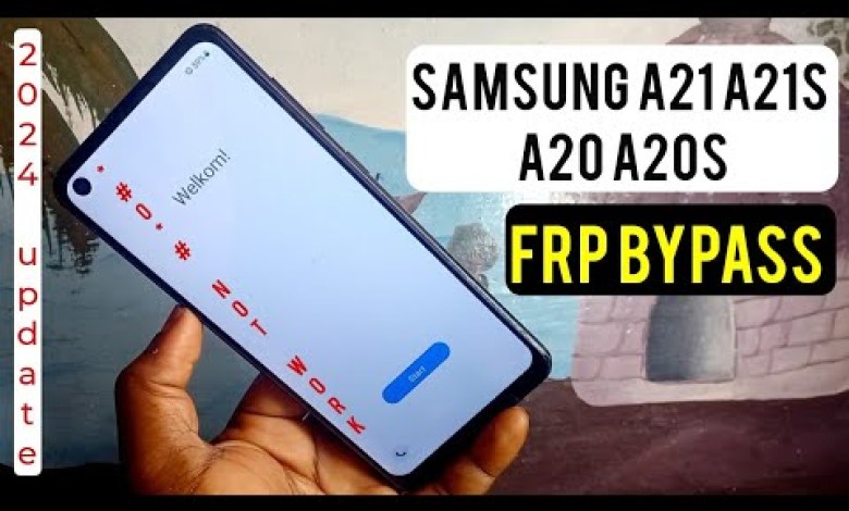 Samsung A21, A20s, A21s, A20 Google Account Bypass Samsung A21, A20s, A21s, A20 Google Account Bypass