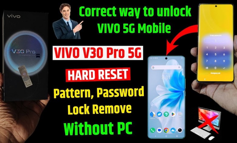 VIVO V30 Pro 5g Forget Password | Vivo V30 Pro Hard VIVO V30 Pro 5g Forget Password | Vivo V30 Pro Hard
