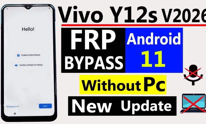 Vivo Y12 frp bypass without pc (V2026) Frp Bypass Vivo Y12 frp bypass without pc (V2026) Frp Bypass