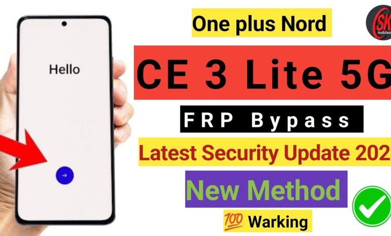 One plus Nord CE 3 Lite 5g FRP bypass| CE 3 Lite FRP One plus Nord CE 3 Lite 5g FRP bypass| CE 3 Lite FRP