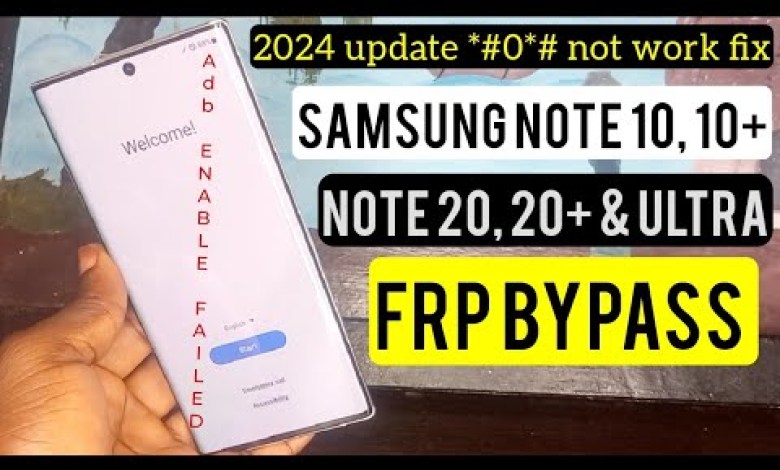 Samsung Note 10/10+ Note 20/20+ Ultra Frp Samsung Note 10/10+ Note 20/20+ Ultra Frp